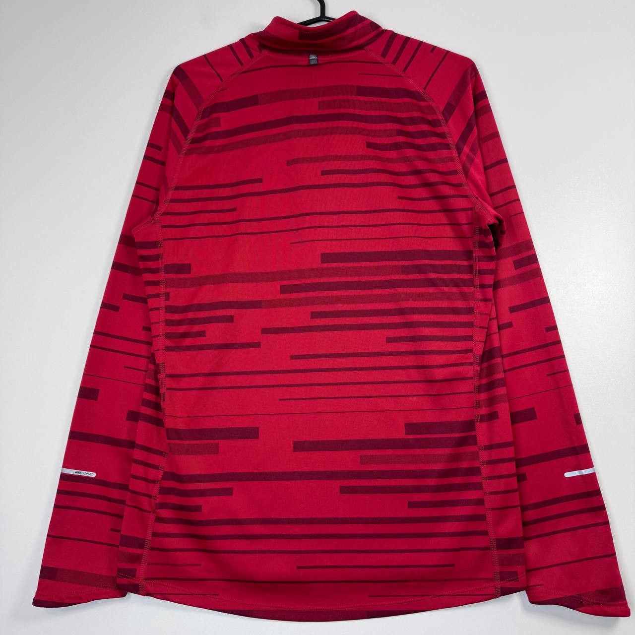 Nike Nike Running Dri Fit Half Zip Pullover Red Long Sleeve Sz S Size US S / EU 44-46 / 1 - 8 Thumbnail