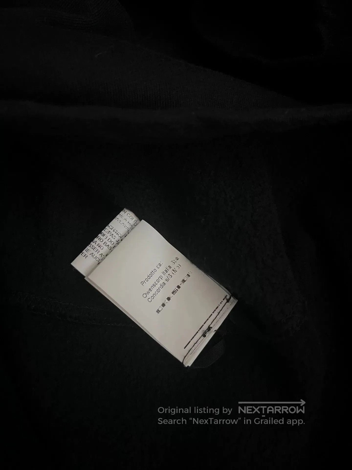 Rick Owens Rick Owens Hooded Sweatshirt with Embroidery. Size US S / EU 44-46 / 1 - 9 Thumbnail
