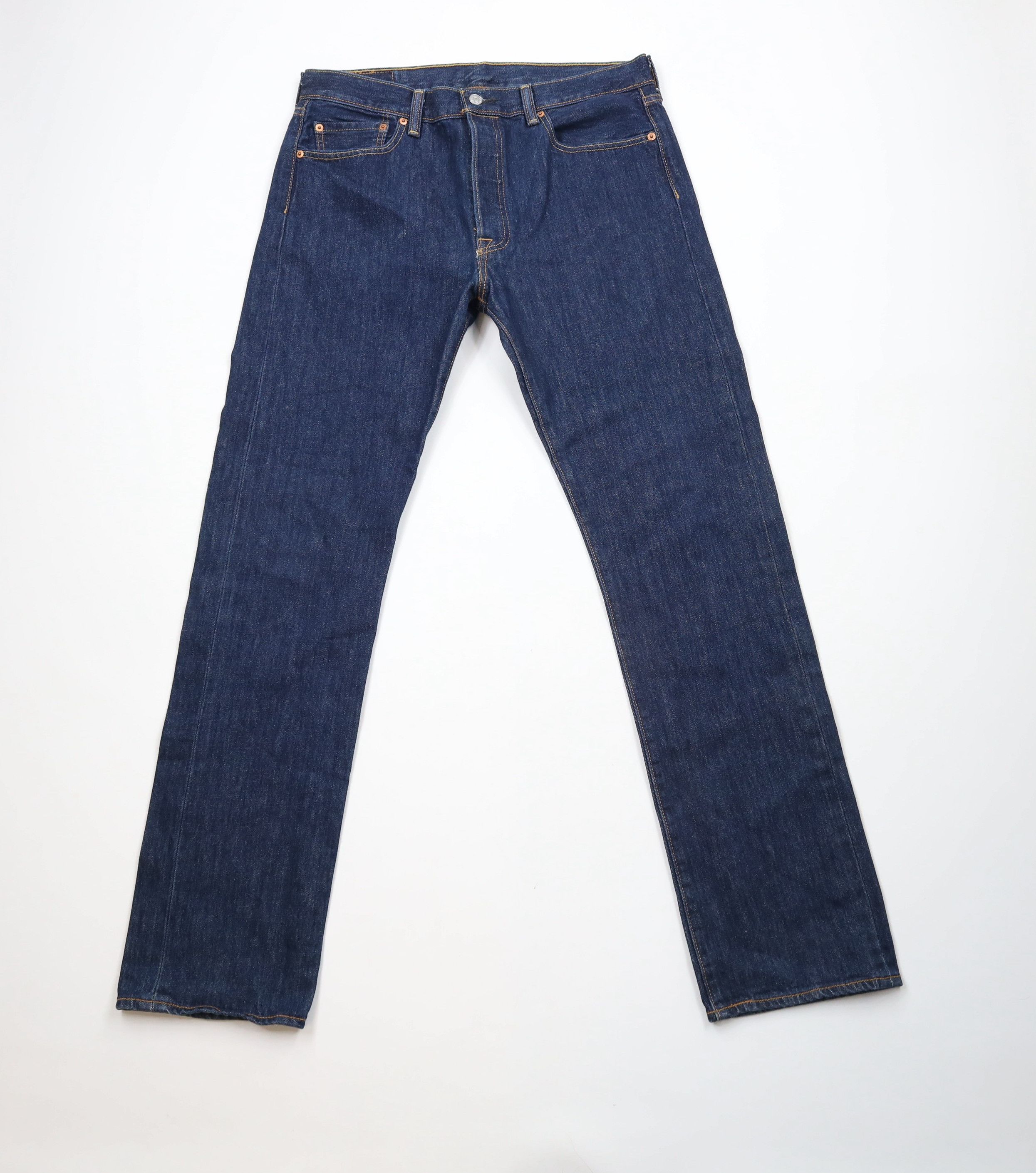 Levi's × Vintage Vintage Y2K Levis 501xx Button Fly Original Fit Denim Jeans Size US 34 / EU 50 - 1 Thumbnail