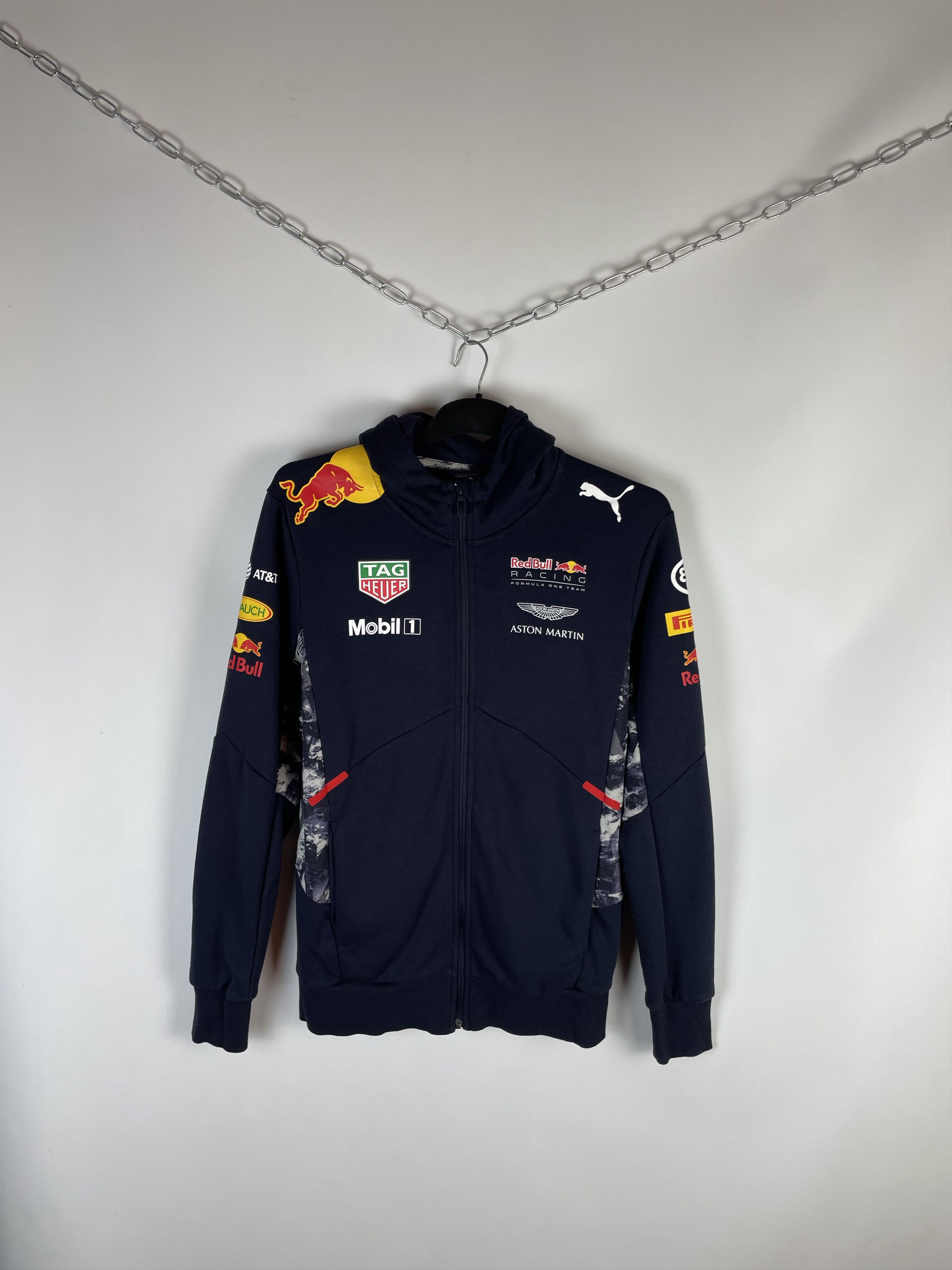 Puma Aston Martin Red Bull Racing Hoodie Full Zip