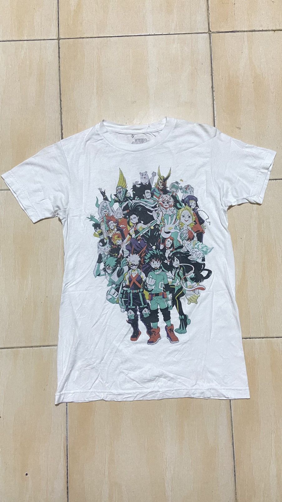 Anime × Japanese Brand Official Anime My Hero Academia All Hero Tee Size US S / EU 44-46 / 1 - 2 Thumbnail