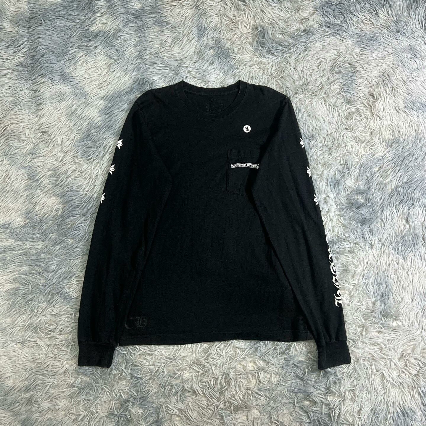 Chrome Hearts Chrome Hearts Sanskrit Logo Longsleeve Size US M / EU 48-50 / 2 - 1 Thumbnail