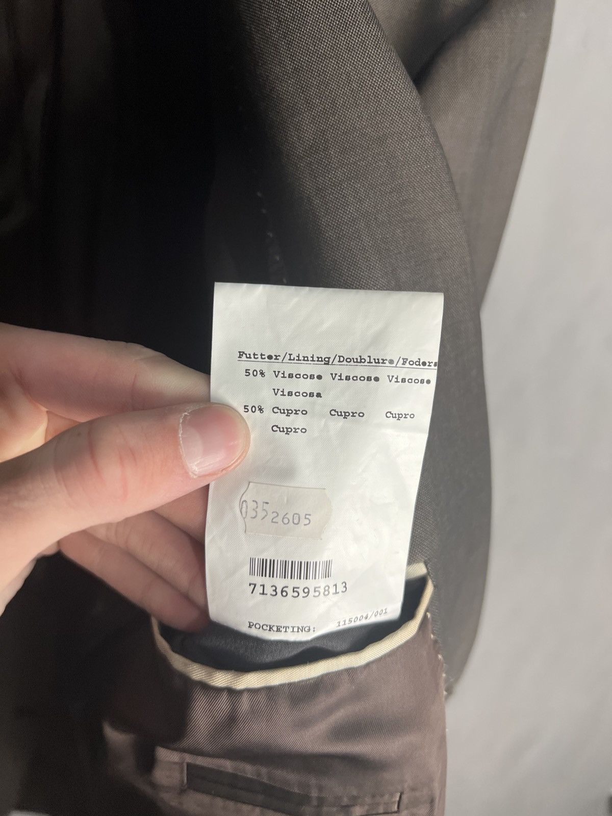 Burberry Burberry Blazer Jacket Size 46R - 8 Thumbnail