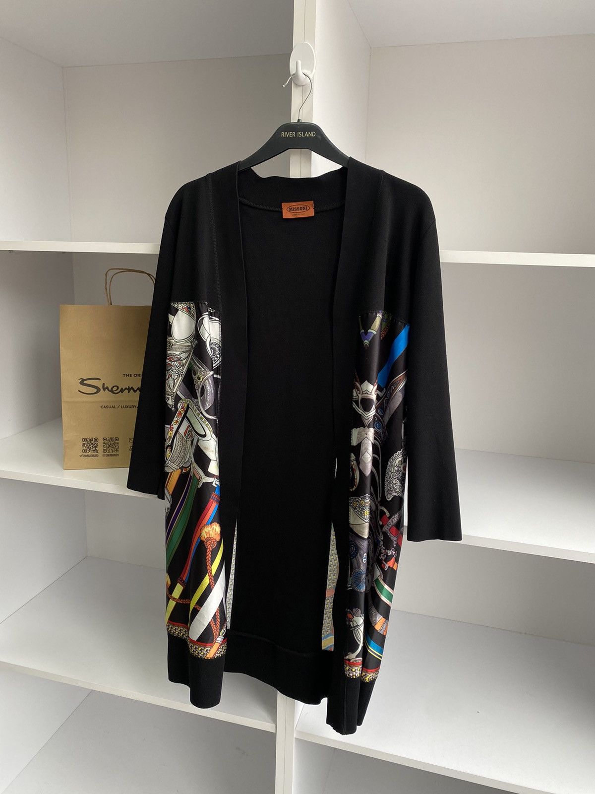 Designer × Missoni × Vintage Vintage Missoni Women’s Poncho Size XS / US 0-2 / IT 36-38 - 4 Thumbnail
