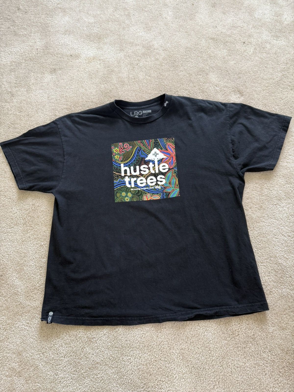 LRG Vintage Y2K LRG Hustle Trees tshirt 3XL Size US XXL / EU 58 / 5 - 1 Thumbnail