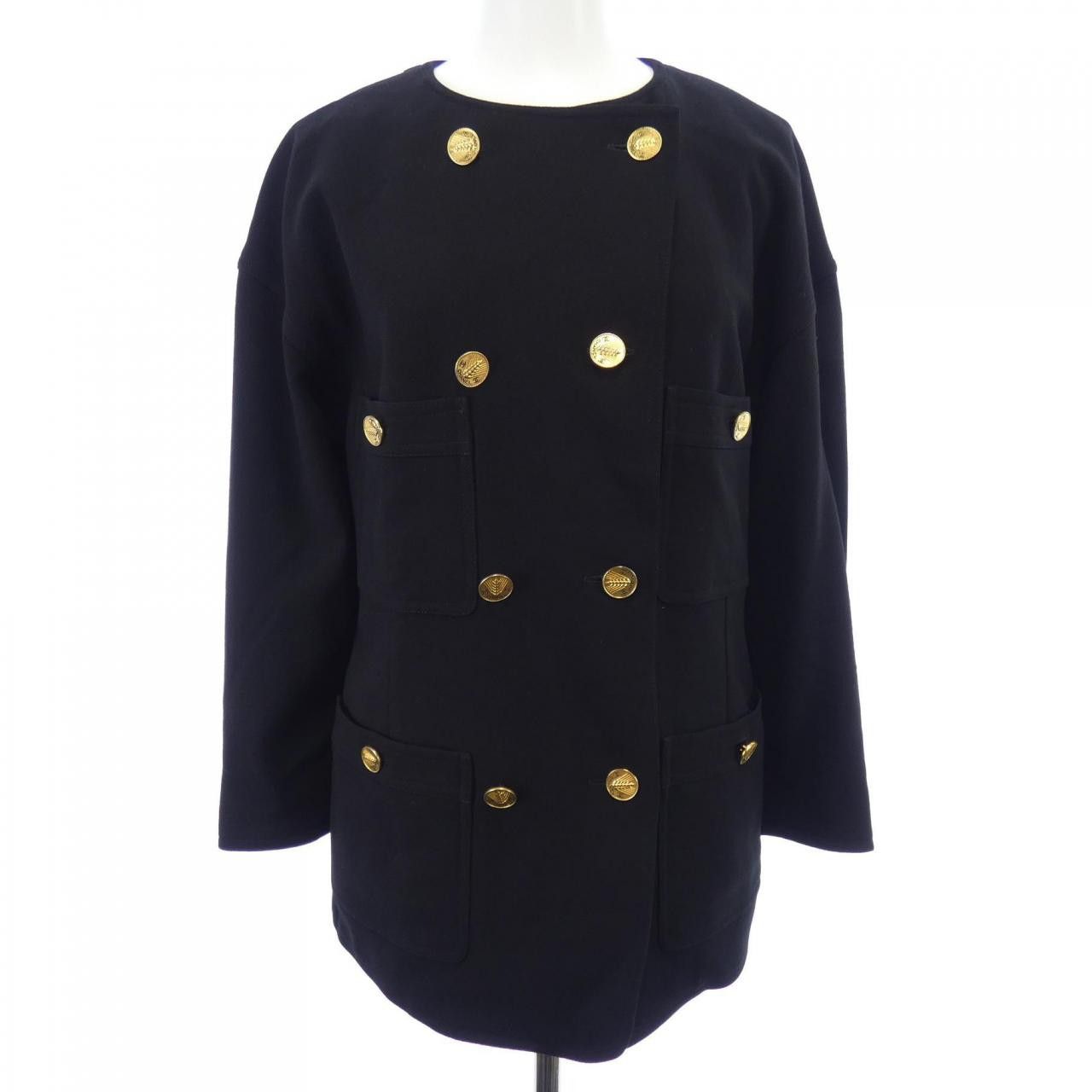 Chanel Chanel Chanel Collarless Jacket Textile Outerwear 20679 DUTY FREE for USA Size ONE SIZE - 1 Thumbnail