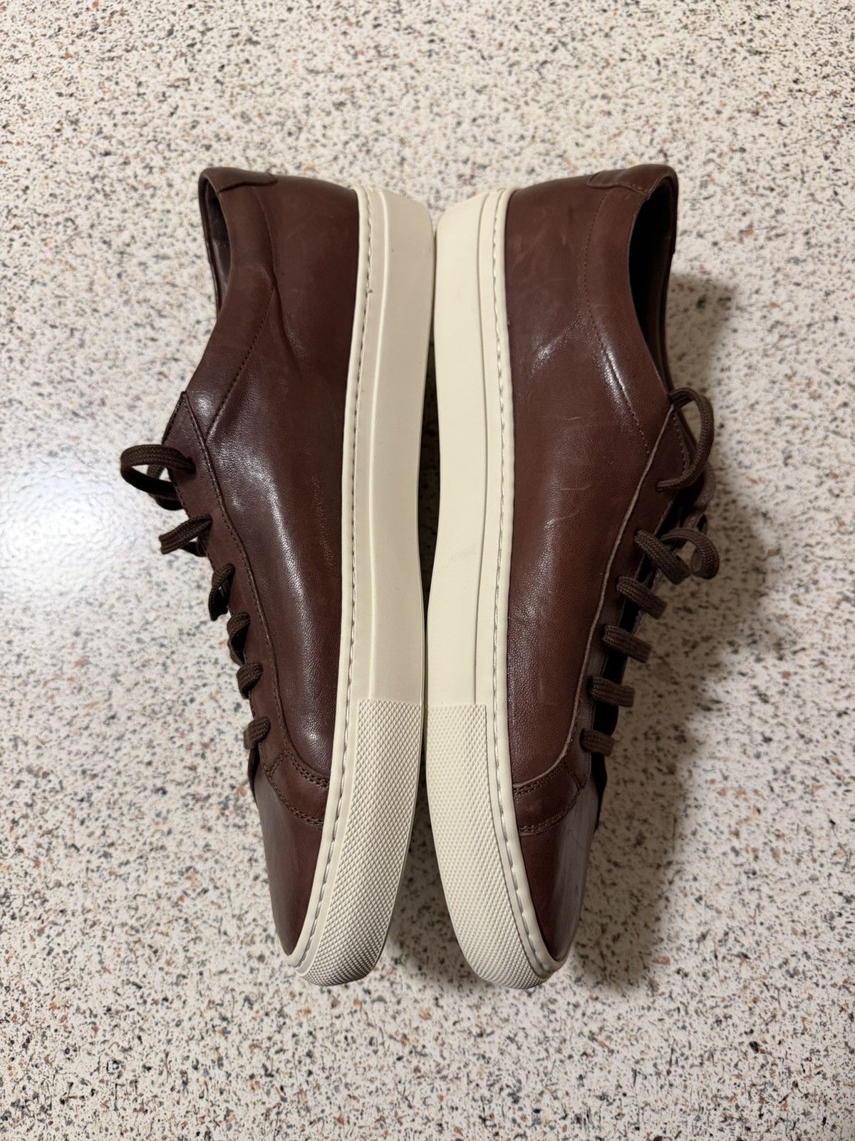 Common Projects Brown Achilles Low Size US 10 / EU 43 - 3 Thumbnail