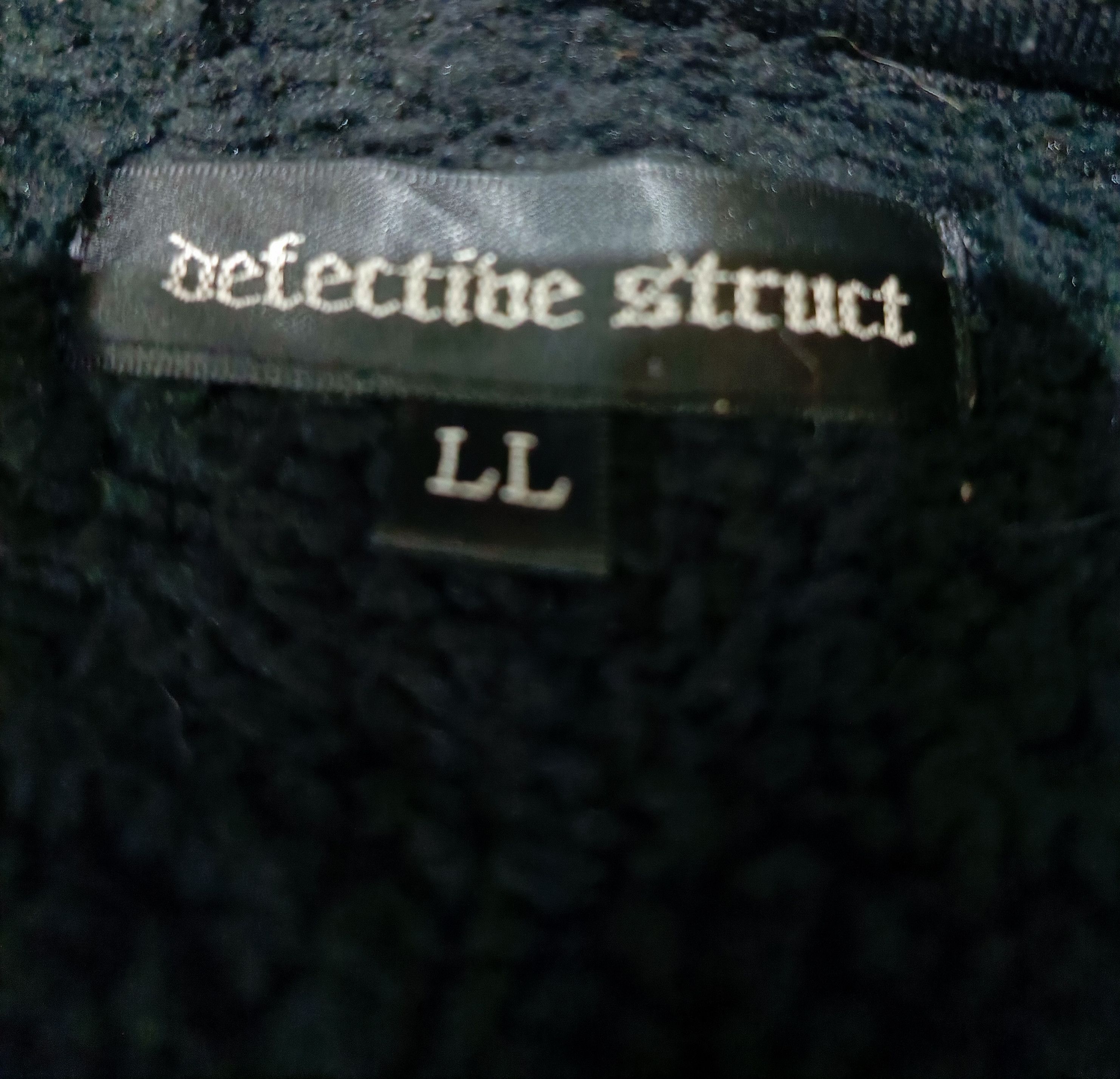 Defectibe Struct Fur Hoodie Poem Pink Butterfly LGB Style