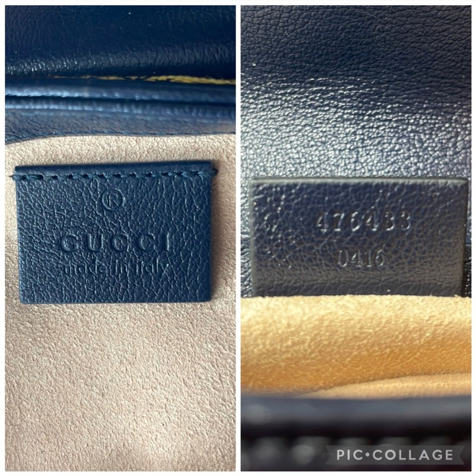 Gucci Gucci GG Marmont Super Mini Colorblock Bag 476433 Size ONE SIZE - 15 Thumbnail