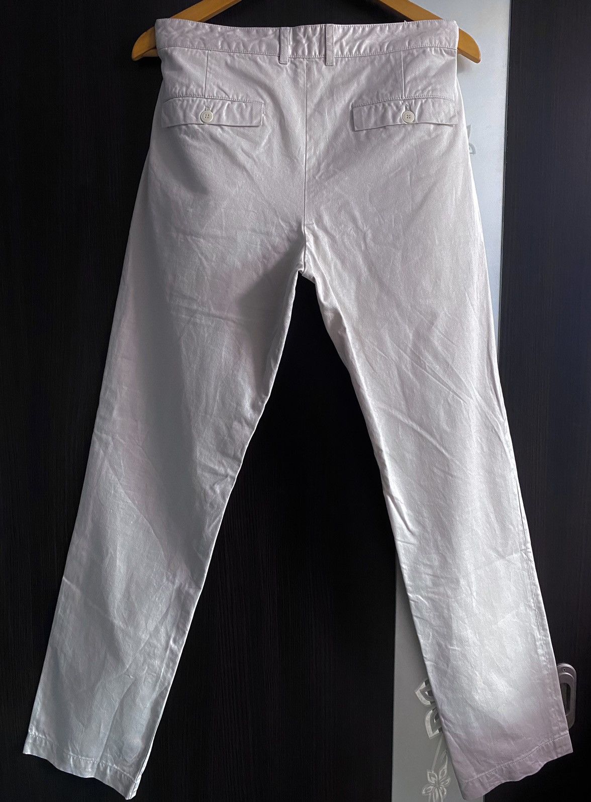 Grifoni Mauro Grifoni Beige Cotton Chino Casual Pants Trousers Jeans Size US 32 / EU 48 - 3 Thumbnail