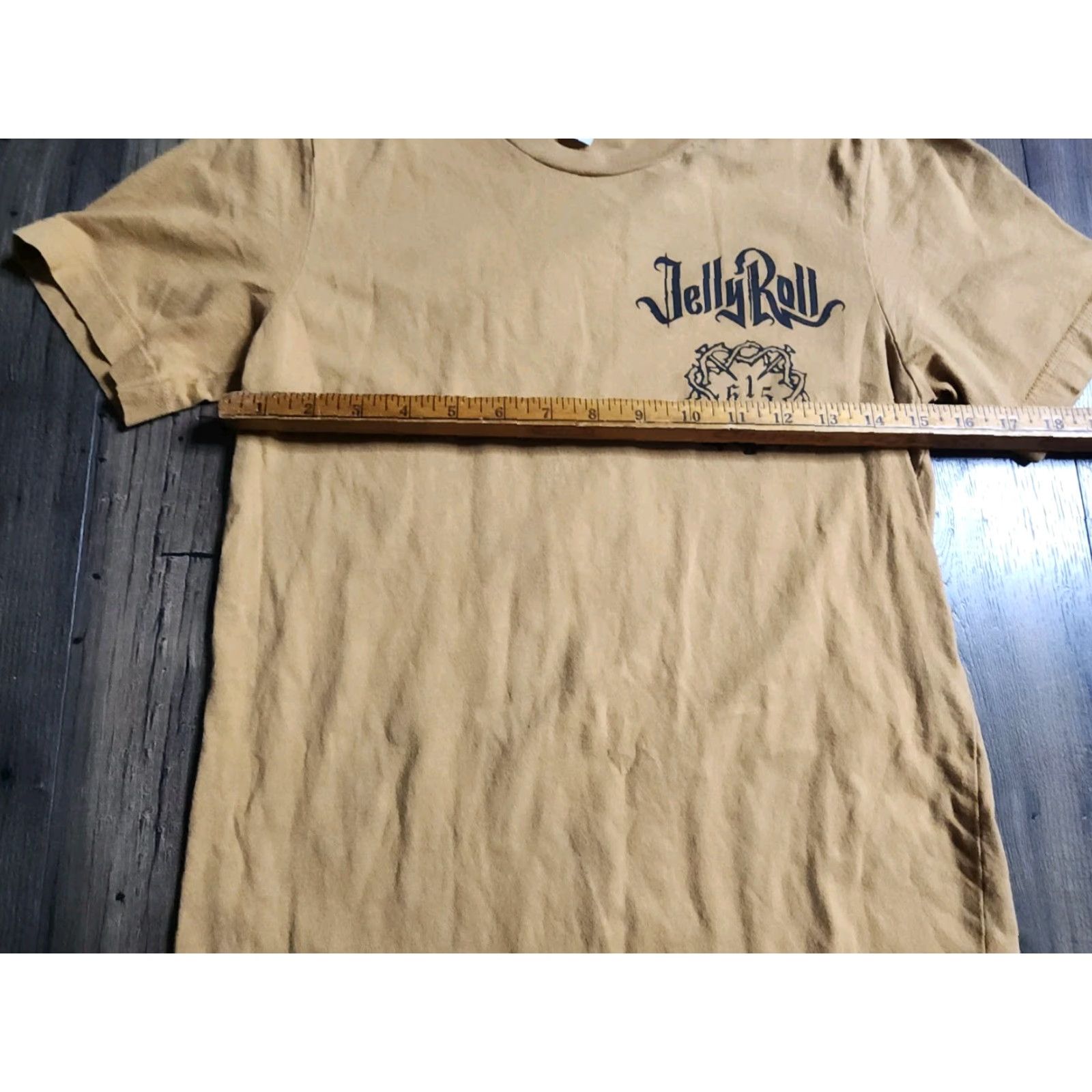 Doublet canvis T Shirt Band Tee Jelly Roll 615 Whitsitt Chapel Double Sided Adult S Beige Size US S / EU 44-46 / 1 - 2 Thumbnail