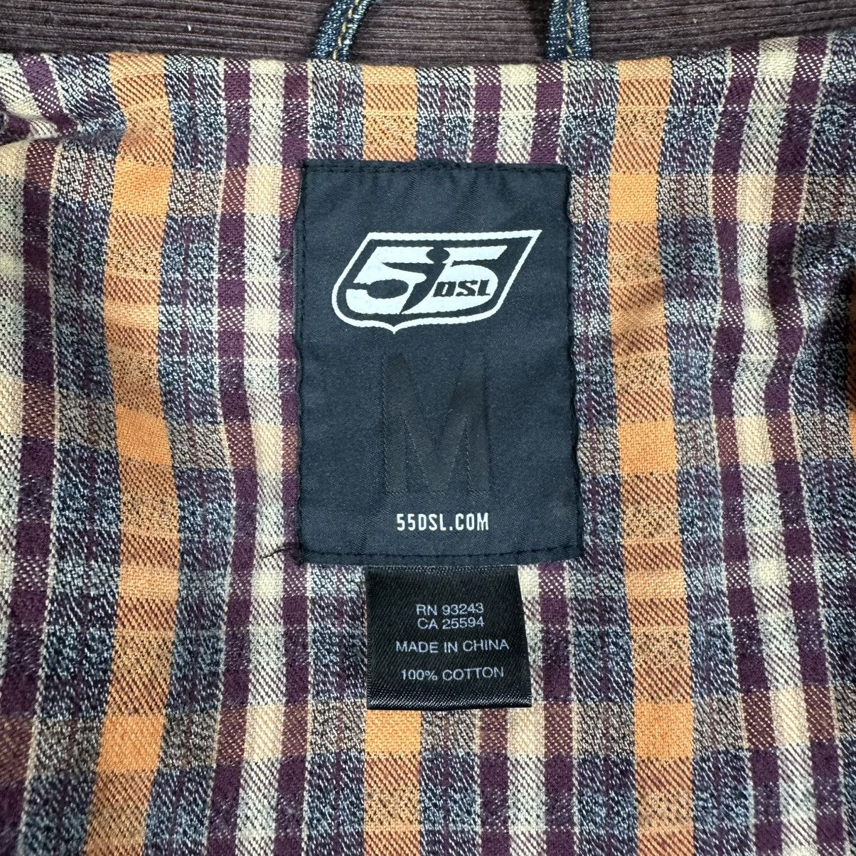 DIESEL DENIM CORDUROY COLLAR JACKET