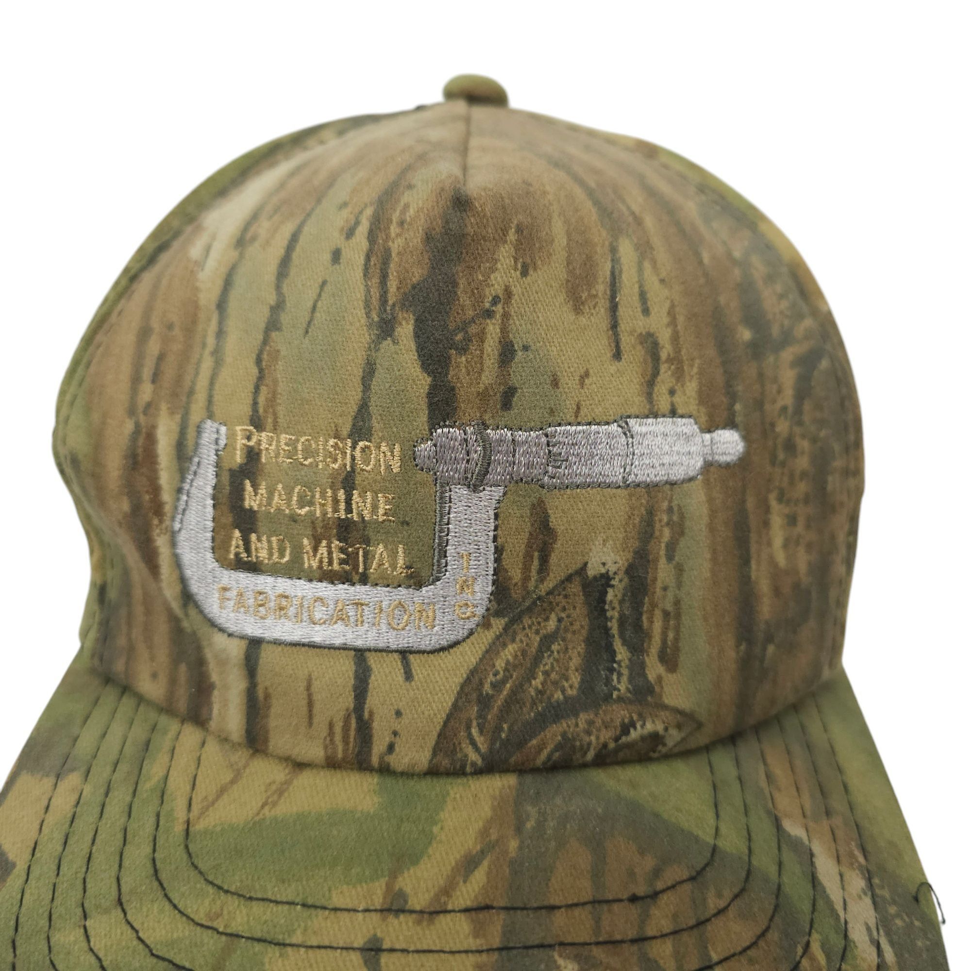 Other Precision Machine Metal Fabrication Camo Snapback Cap Hat Size ONE SIZE - 7 Thumbnail