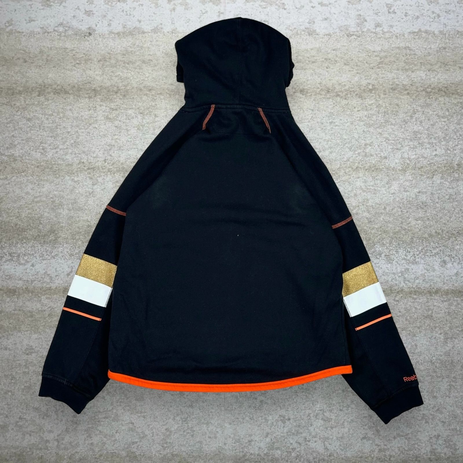 Reebok Vintage Y2K Reebok Anaheim Ducks Hoodie Men L Black Pullover Size US L / EU 52-54 / 3 - 2 Thumbnail