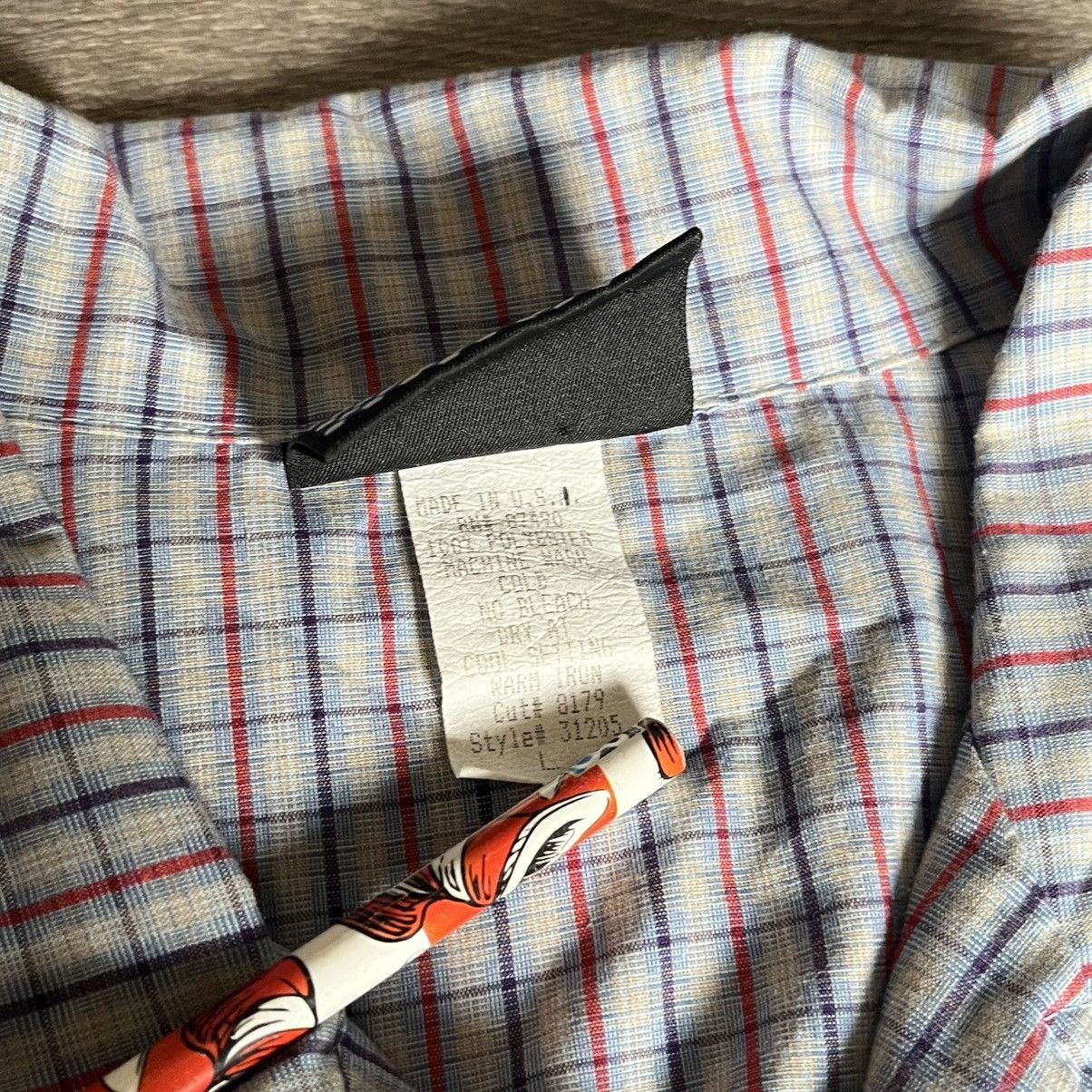 JNCO Vintage 90s Kikwear JNCO Jeans Plaid Check S/S Button Shirt Size US L / EU 52-54 / 3 - 7 Thumbnail