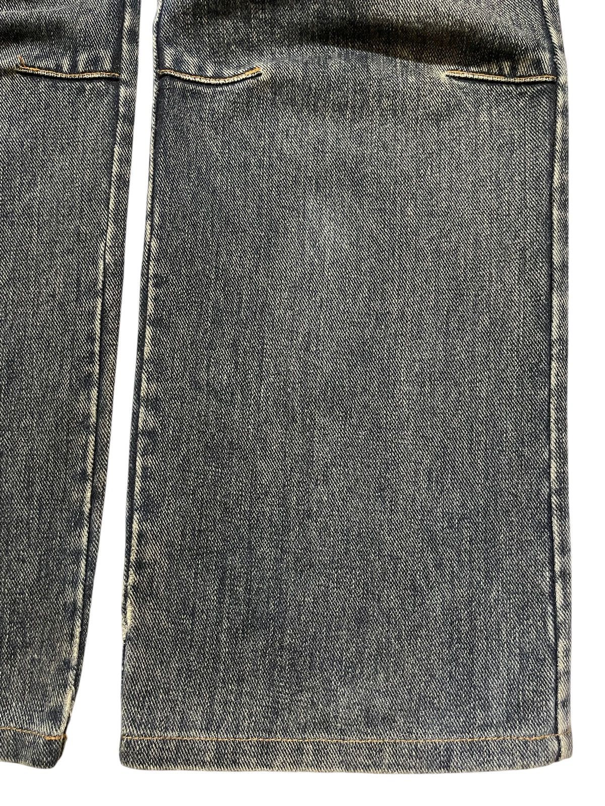 291295=Homme Vintage Japan 291295 Homme Mud Wash Faded Clawmark Loose Fit Size US 31 - 8 Thumbnail