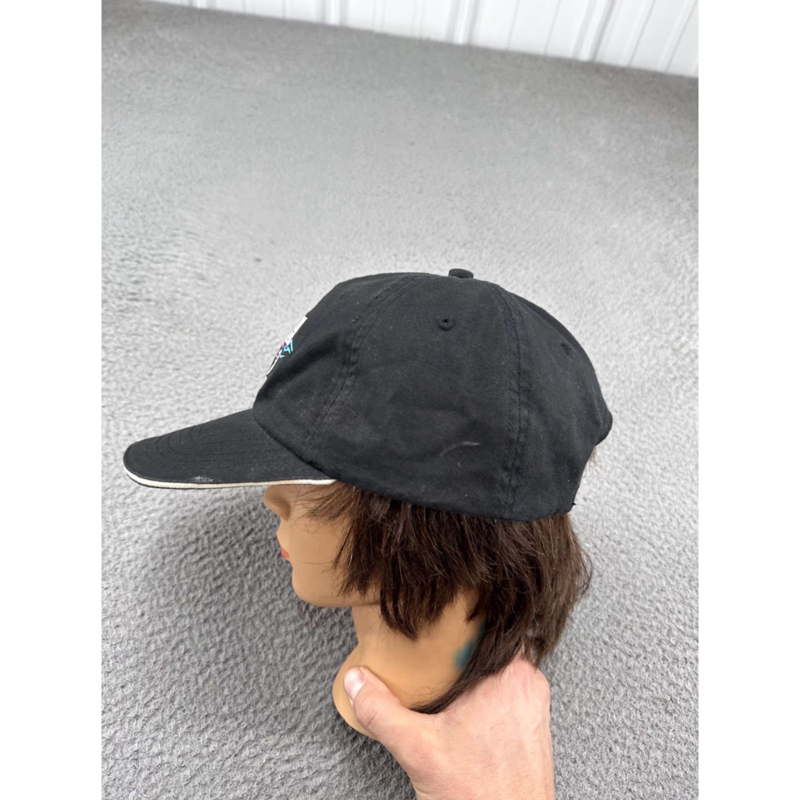 Harley Davidson 2003 Harley-Davidson Hat Cap Milwaukee Wisconsin 100th Anniversary Black Unisex Adult One Size Adjustable Baseball Cap Size ONE SIZE - 5 Thumbnail
