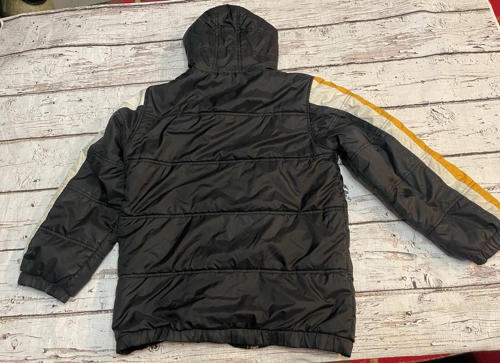 Nike Y2K Jordan Puffer Yellow Black Vintage Size XL Youth Size US XL / EU 56 / 4 - 2 Thumbnail