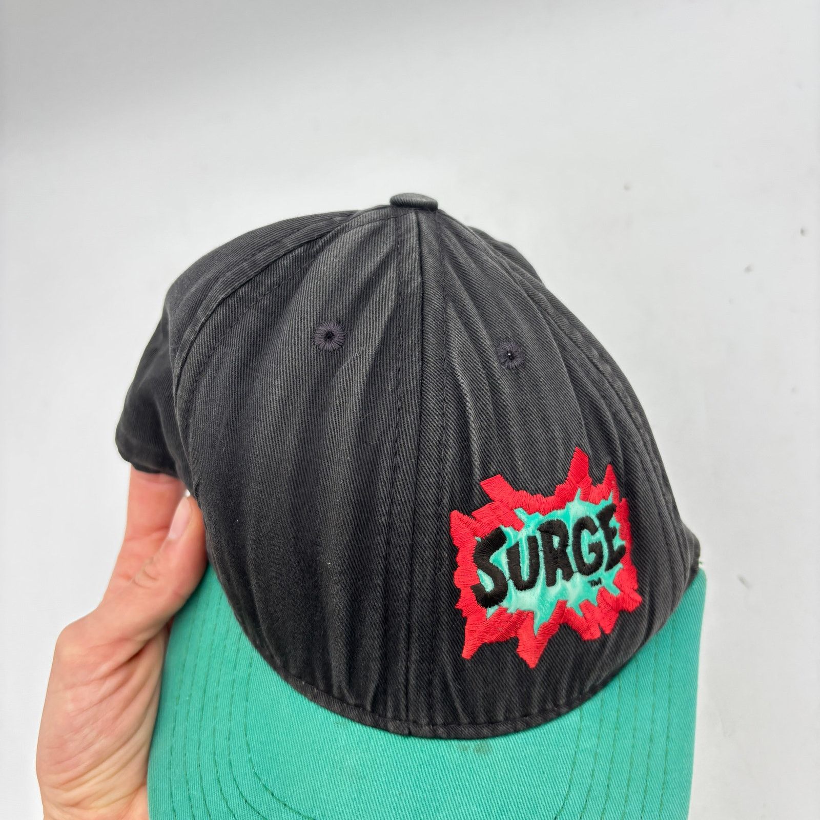 Vintage Vintage Surge Soda Snapback Baseball Cap Adjustable 90s Y2K Size ONE SIZE - 12 Thumbnail