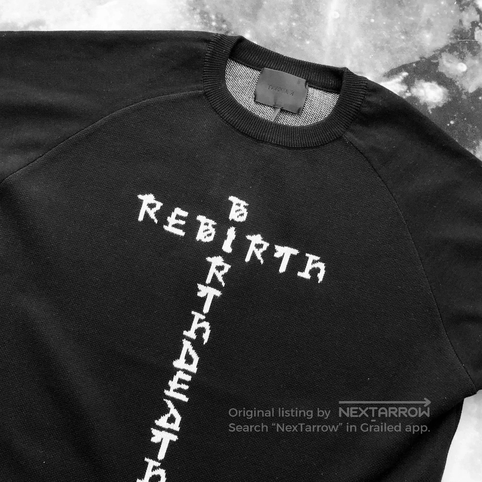 D.Gnak By Kang.D D.GNAK Jacquard Knit Rebirth T. Size US L / EU 52-54 / 3 - 3 Thumbnail