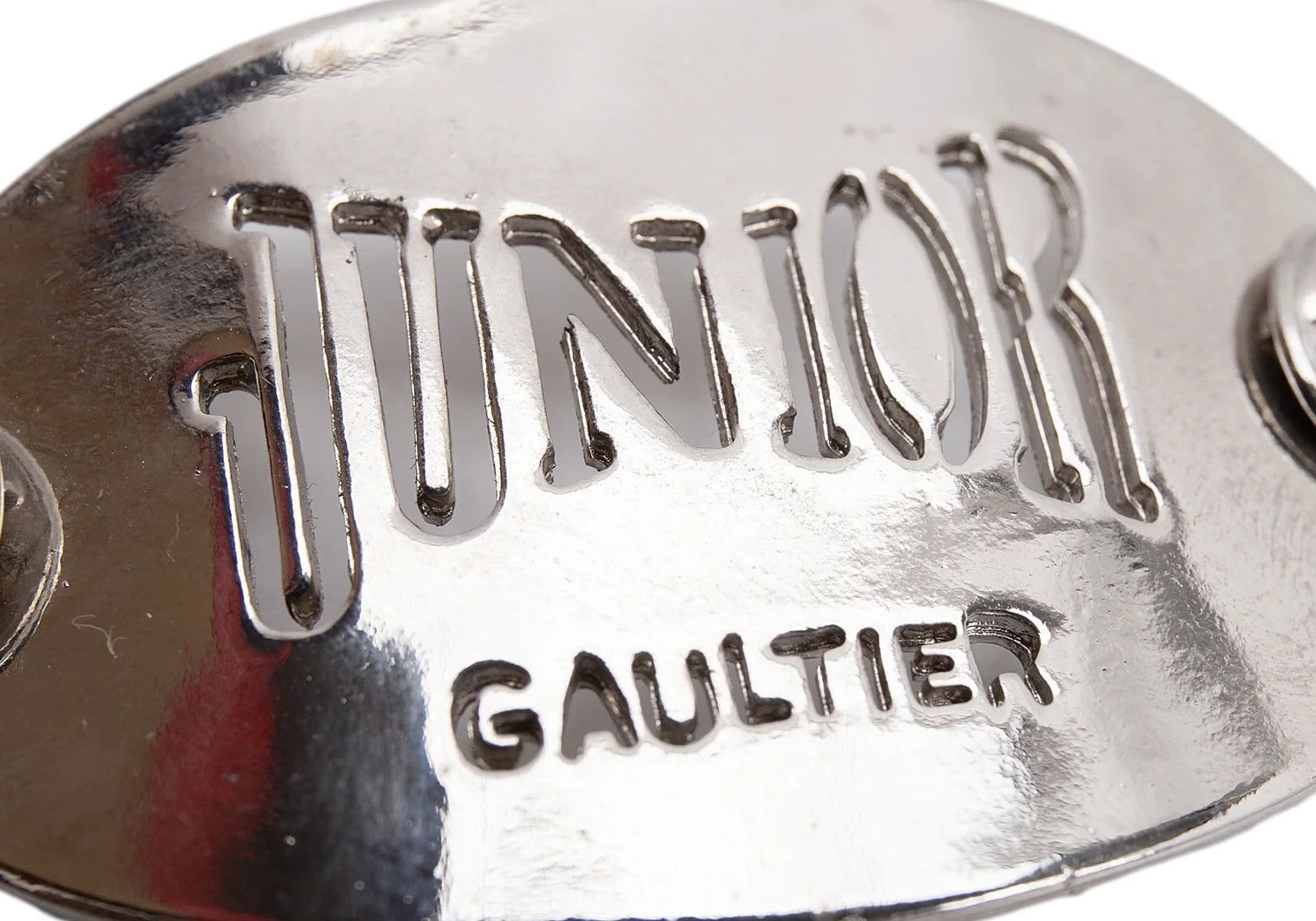 Jean Paul Gaultier Junior Gaultier Logo Plate Color Pin Silver Size ONE SIZE - 5 Thumbnail
