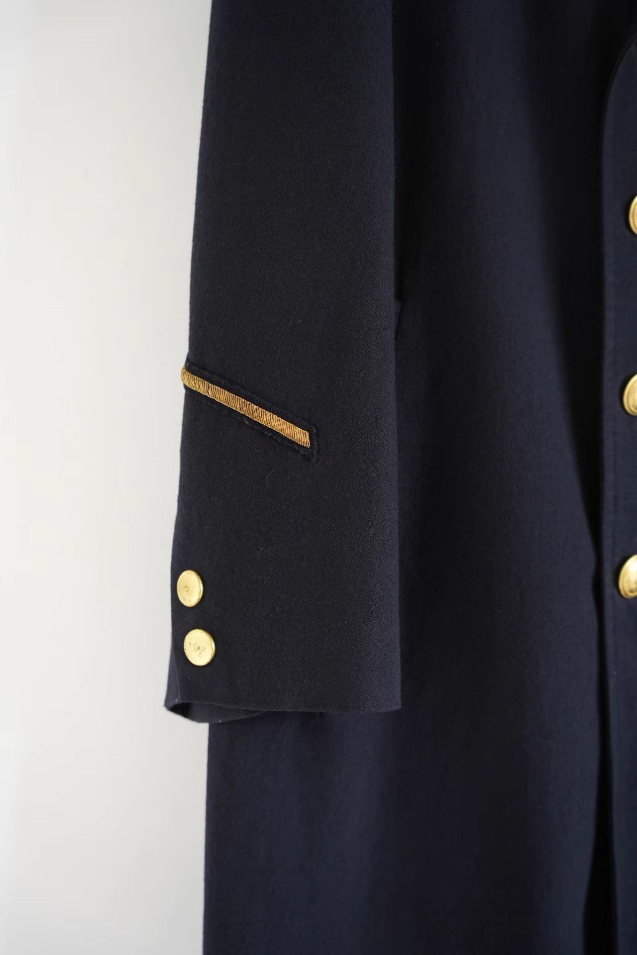 Yohji Yamamoto Yohji Yamamoto 90s Double Gold Button Coat K4 Size US L / EU 52-54 / 3 - 4 Thumbnail