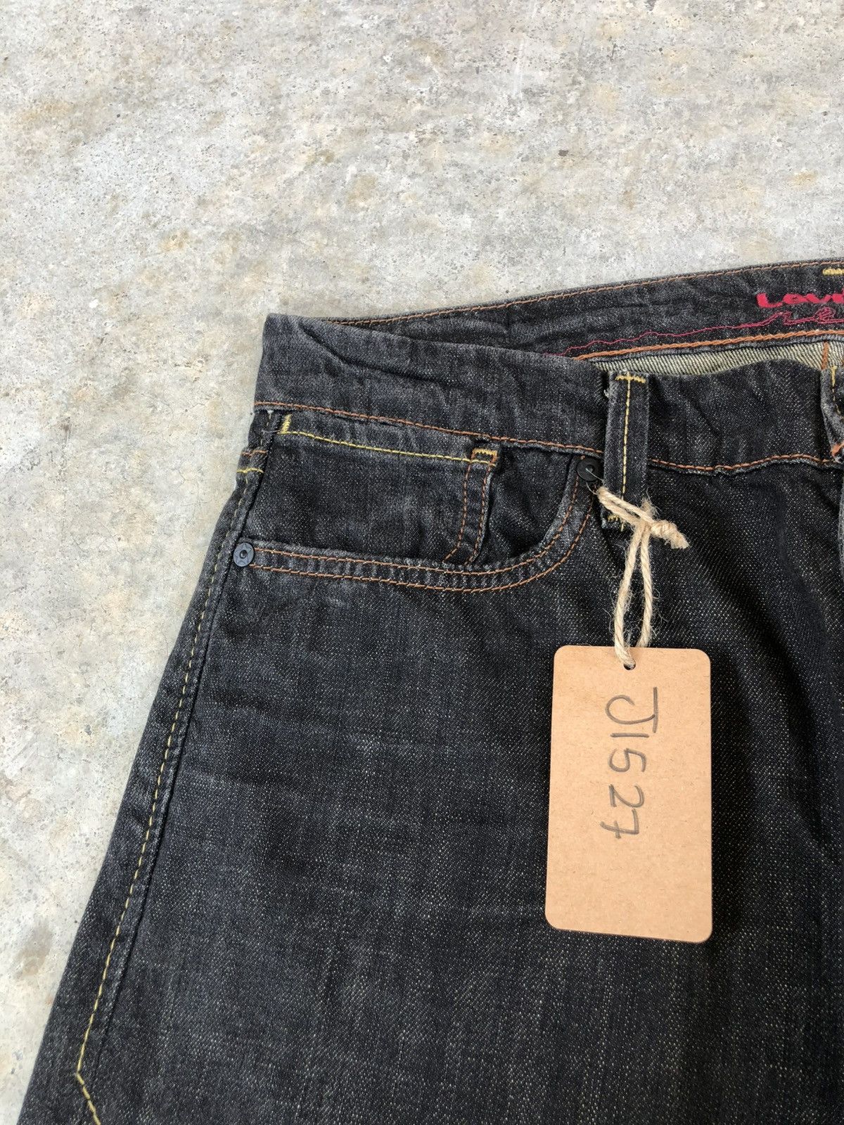 If Six Was Nine Y2k Levi’s Flared Jeans Low Boot Distressed Jeans Size US 33 - 14 Thumbnail