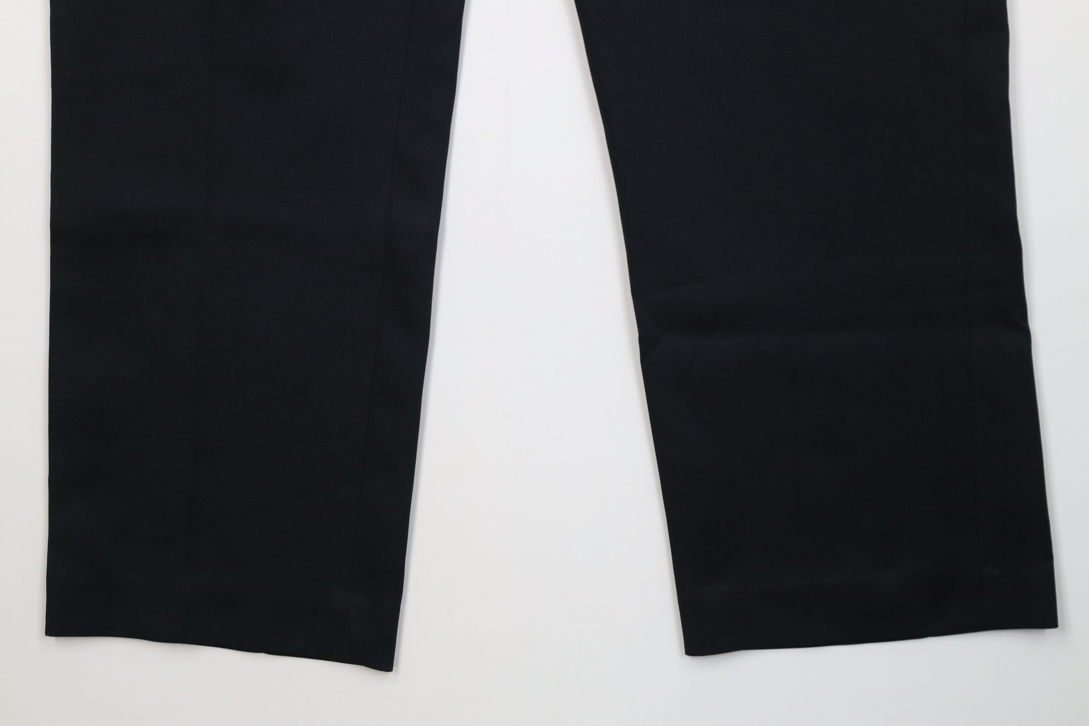 Vintage Vintage 70s Streetwear Flared Wide Leg Chino Pants Black Size US 38 / EU 54 - 4 Thumbnail