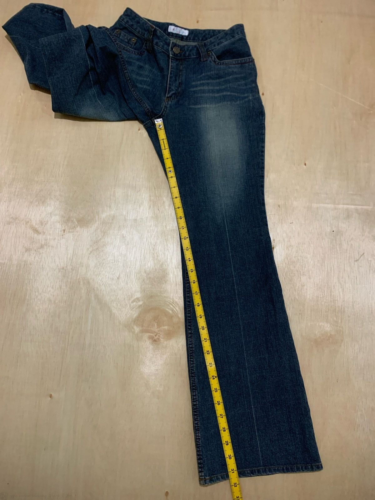 14th Addiction × 20471120 × Japanese Brand Vintage Flare Jeans Ecox Eco-Lifestyle Bootcut Size US 29 - 10 Thumbnail