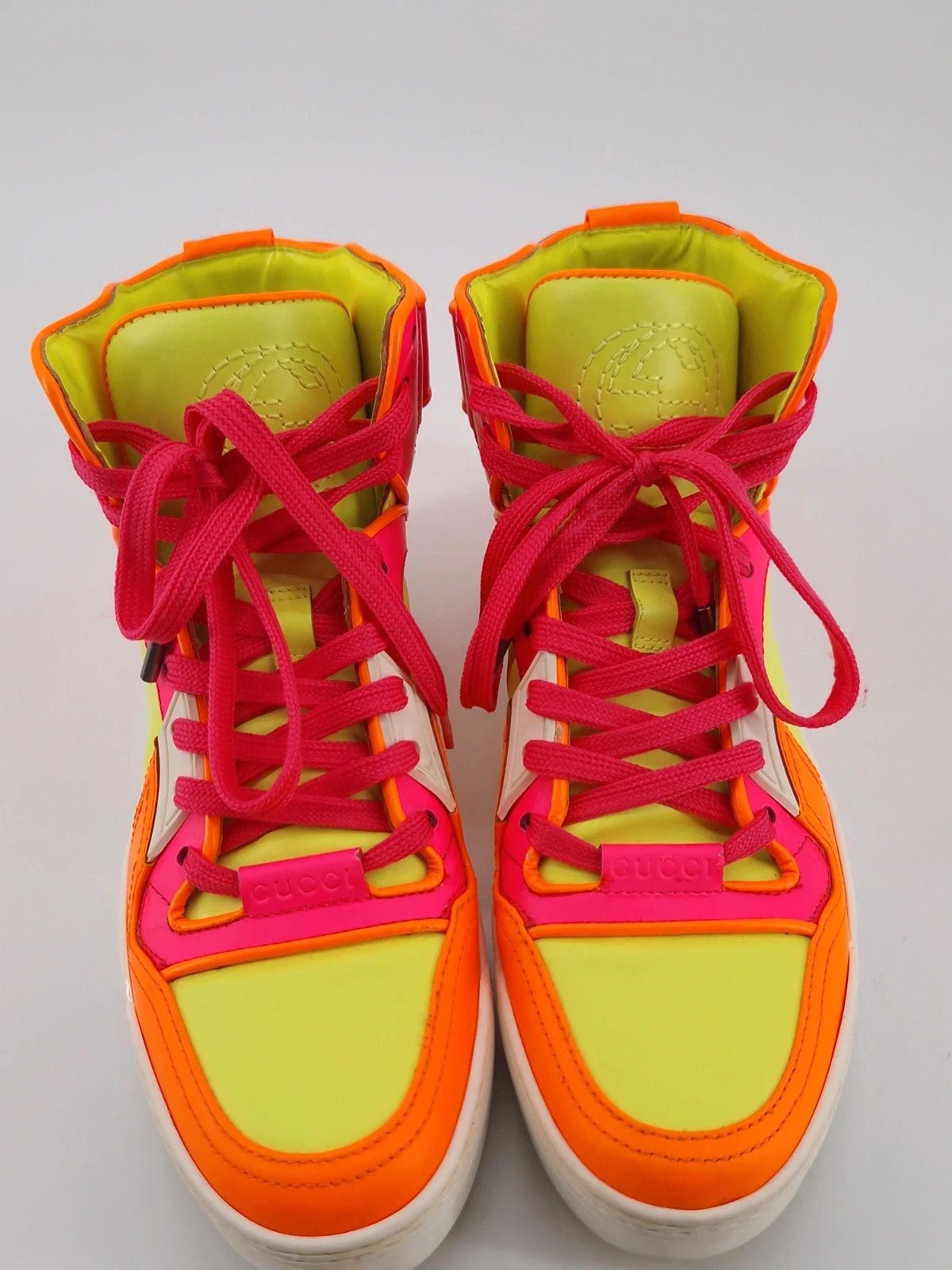 Gucci Gucci Neon Interlocking G Sneakers emo swag Size US 6 / IT 36 - 5 Thumbnail