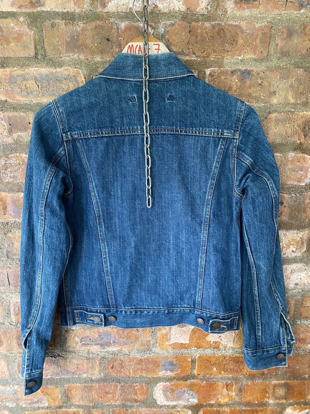 Maison MIHARA YASUHIRO 🔥2000s 🔥 OG trompe l'oeil denim Jacket Size US S / EU 44-46 / 1 - 13 Thumbnail