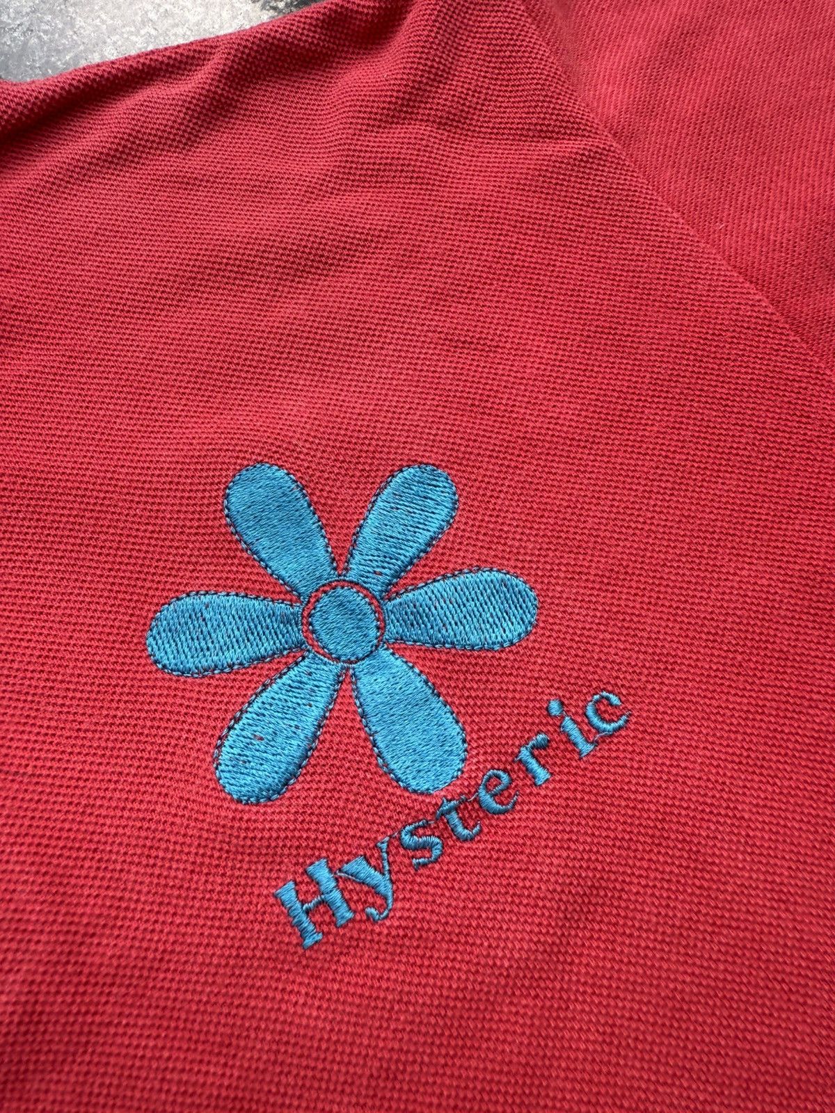 Hysteric Glamour 90’s HYSTERIC GLAMOUR RARE LOGO VINTAGE Y2K POLO RUGBY TEE Size US S / EU 44-46 / 1 - 6 Thumbnail