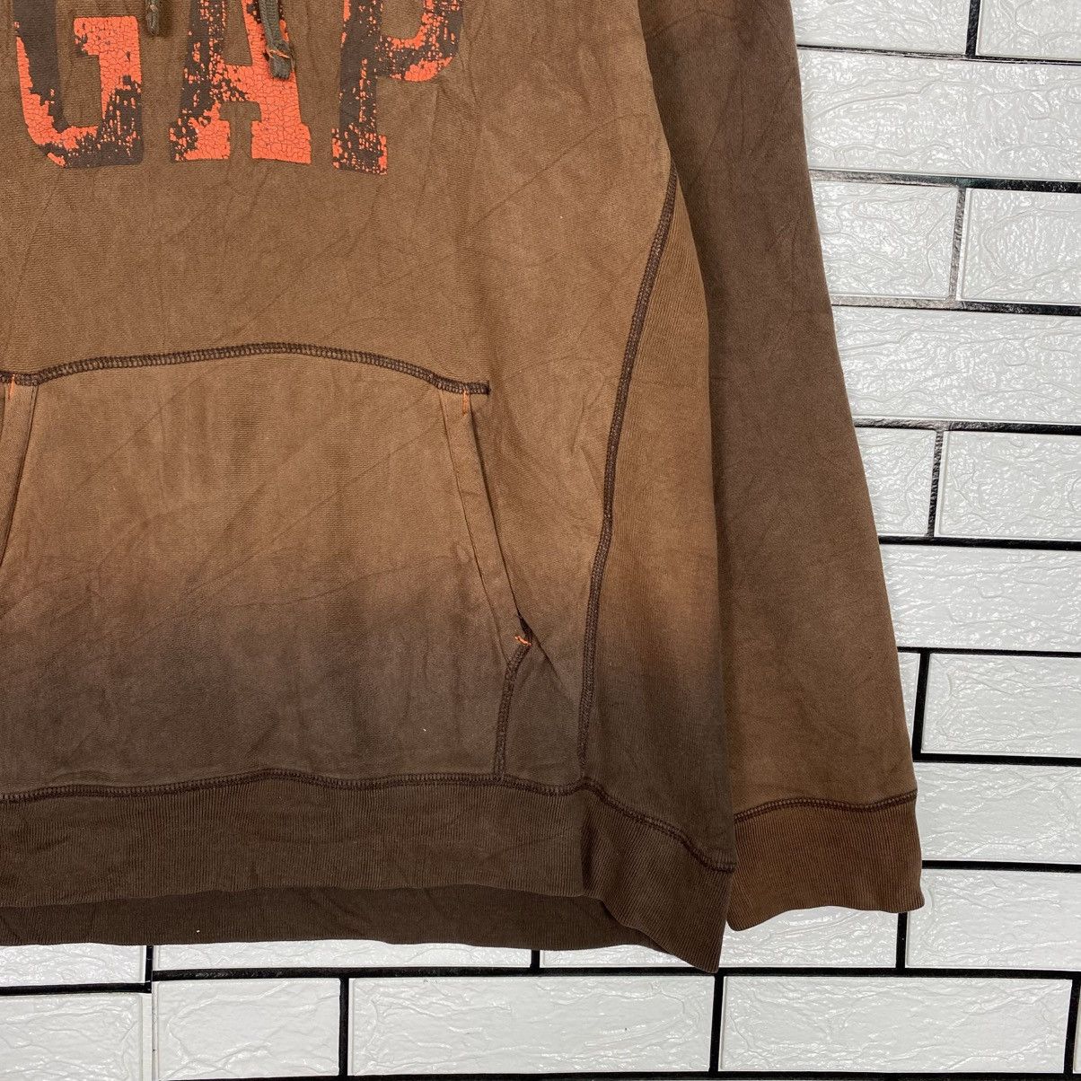 Japanese Brand Trashed Distressed Punk Design Hoodie Gap Big Logo Size US XL / EU 56 / 4 - 6 Thumbnail
