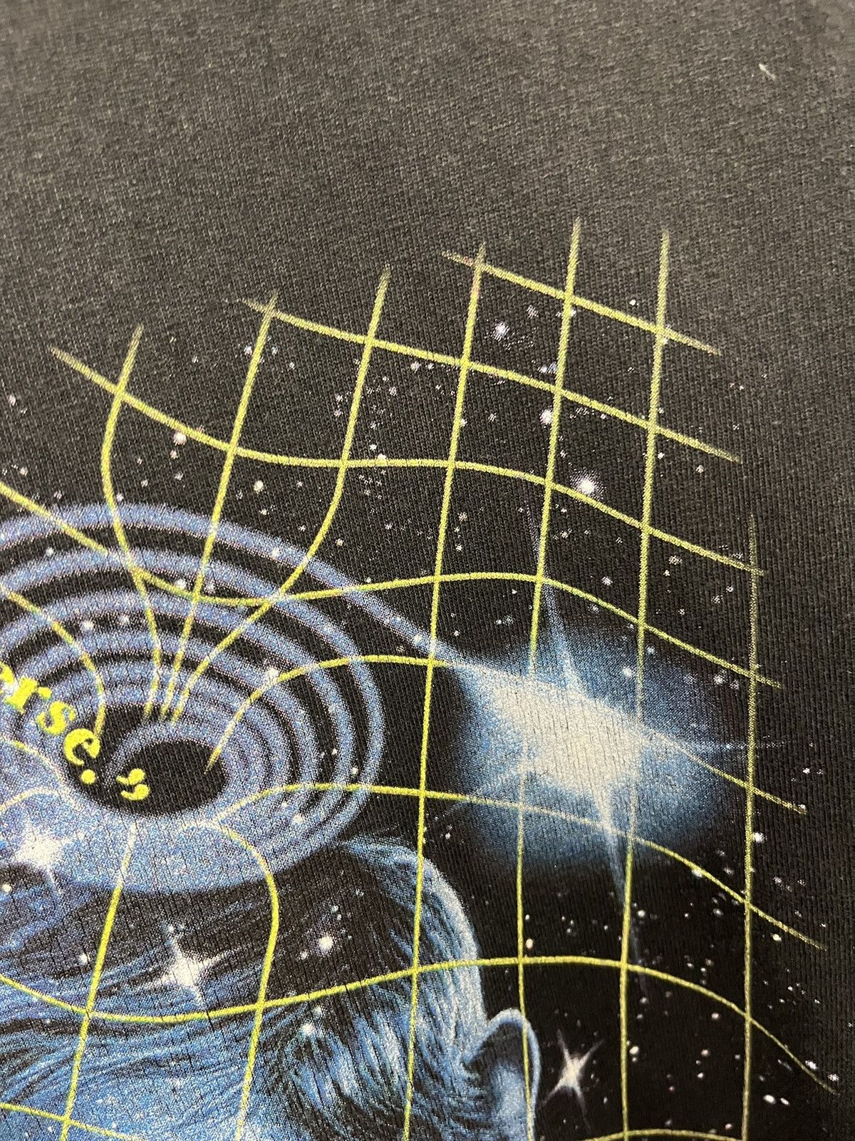 Vintage Rare Vintage 1995 Stephen Hawking graphic tee Size US L / EU 52-54 / 3 - 5 Thumbnail