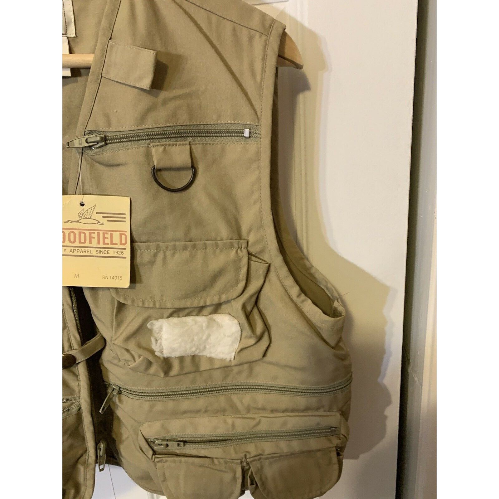 Other Vintage New Woodfield Fishing Men’s Sz M Vest Tan Size US M / EU 48-50 / 2 - 4 Thumbnail