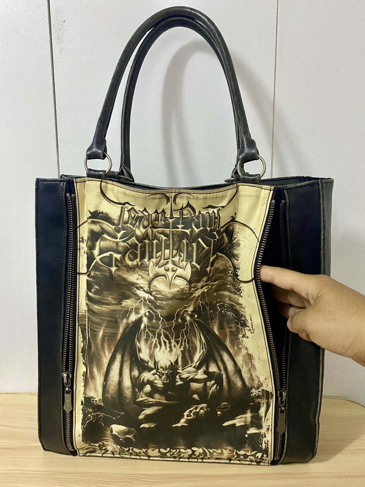 Jean Paul Gaultier Rare Vintage SS2001 Jean paul gaultier Satan/gargoyle bag Size ONE SIZE - 5 Thumbnail