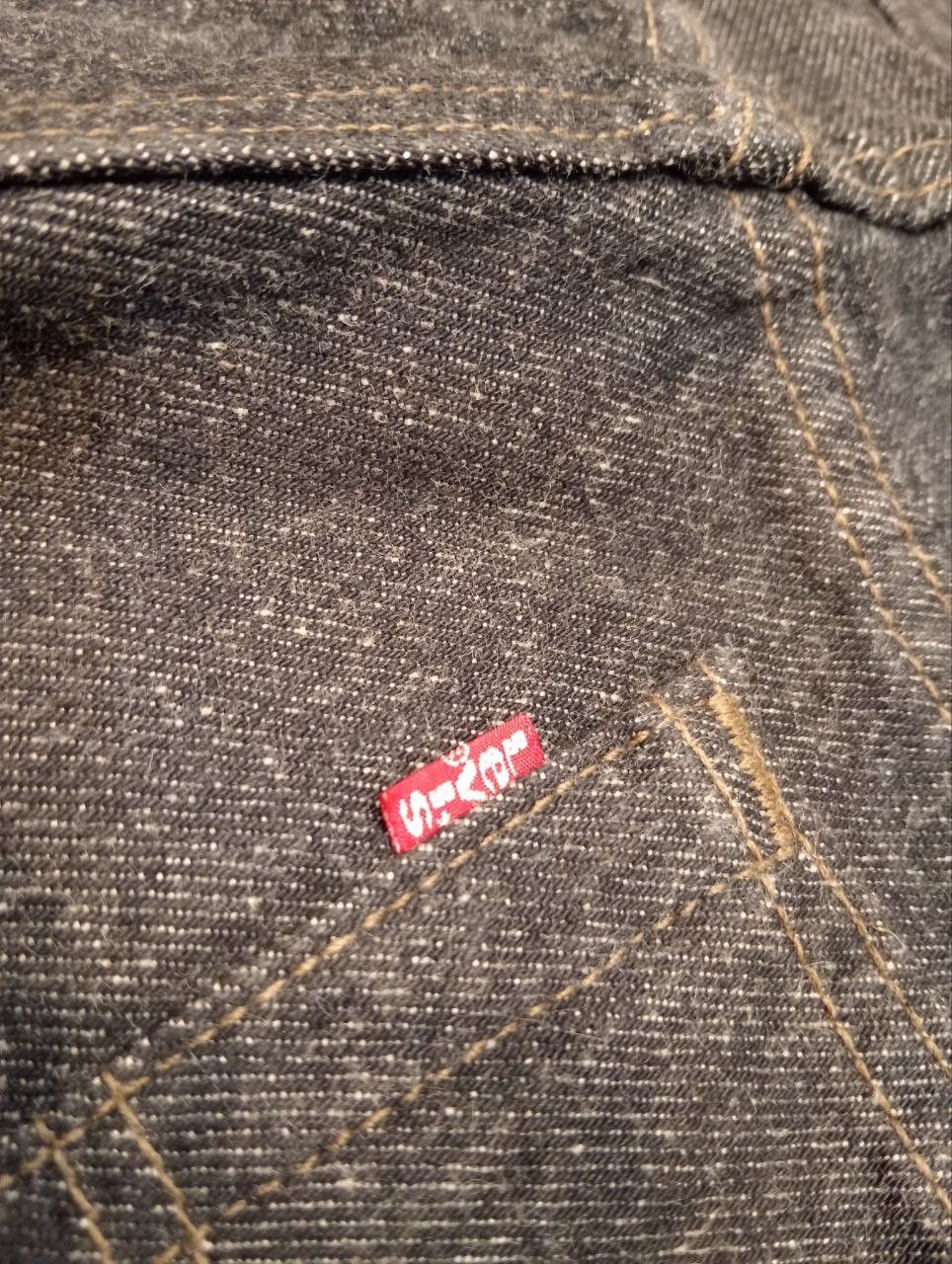 Levi's LEVI'S VINTAGE 501 BLACK DENIM PANTS Size US 30 / EU 46 - 15 Thumbnail