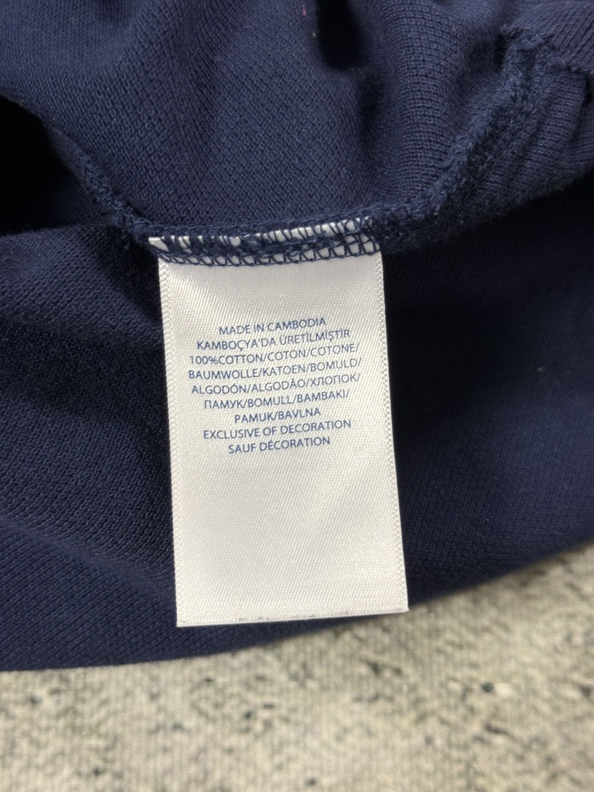 Ralph Lauren Chief Keef Polo Ralph Lauren big pony navy blue T-shirt Size US S / EU 44-46 / 1 - 4 Thumbnail