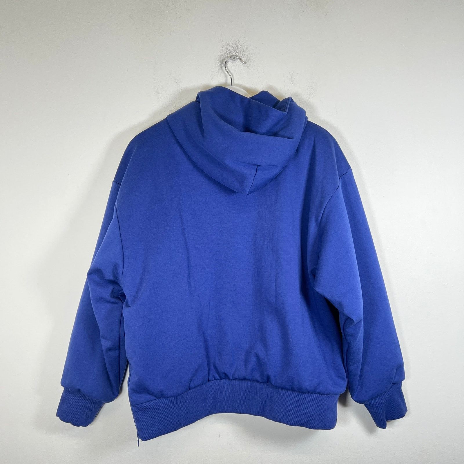 Bape Bape Blue Ape College Logo Puffer Hoodie Size M Size US M / EU 48-50 / 2 - 3 Thumbnail