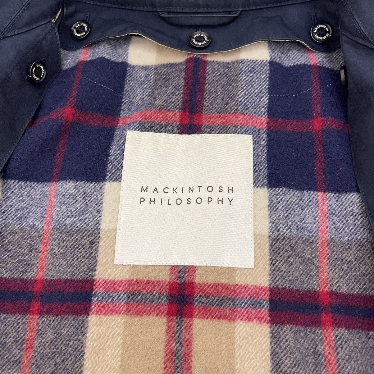 Mackintosh ⚡️Mackintosh Philosophy Navy Coat Size US M / EU 48-50 / 2 - 17 Thumbnail
