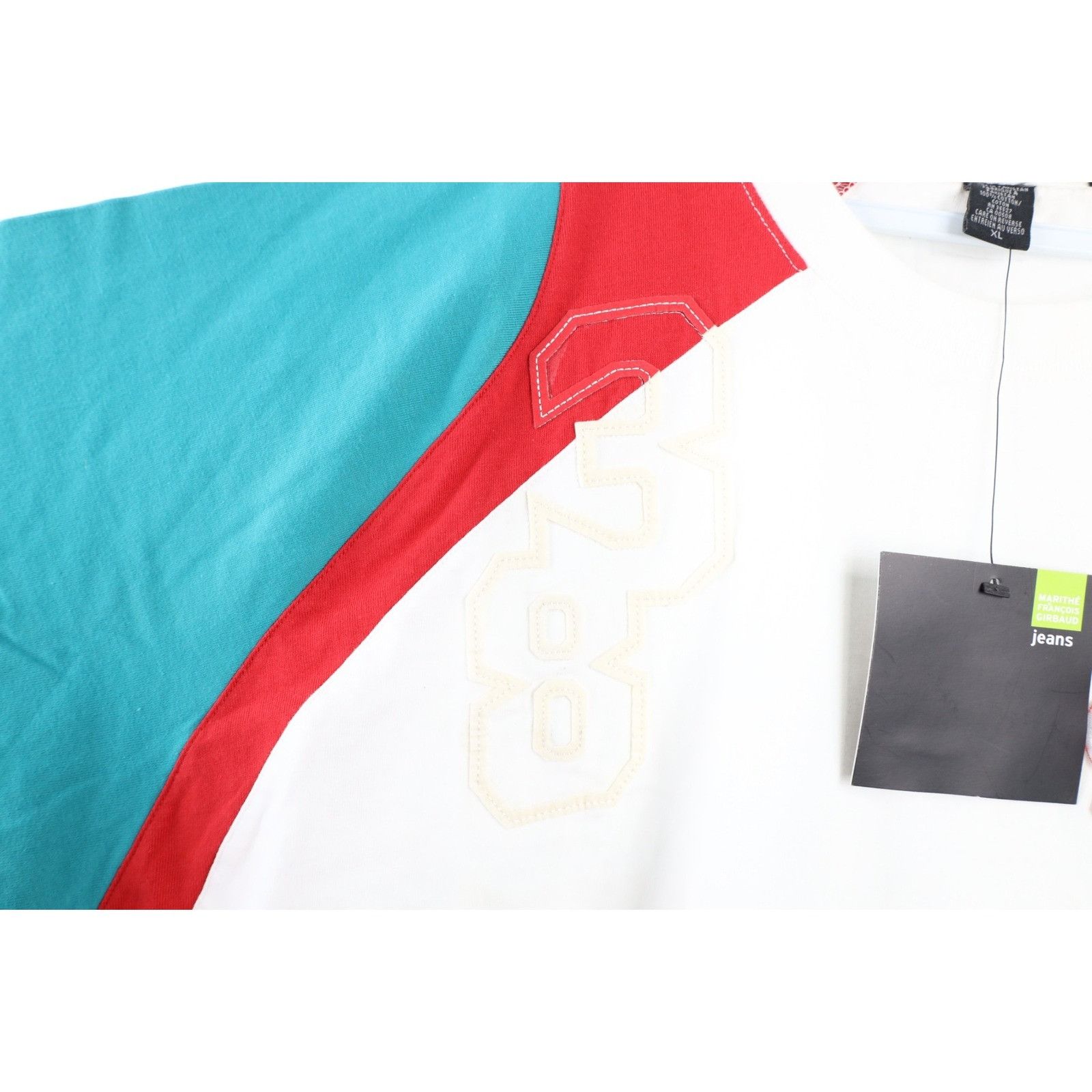 Marithe + Francois Girbaud × Vintage NOS Vintage 90s Marithe Francois Girbaud Baggy Torch T-Shirt Size US XL / EU 56 / 4 - 7 Thumbnail