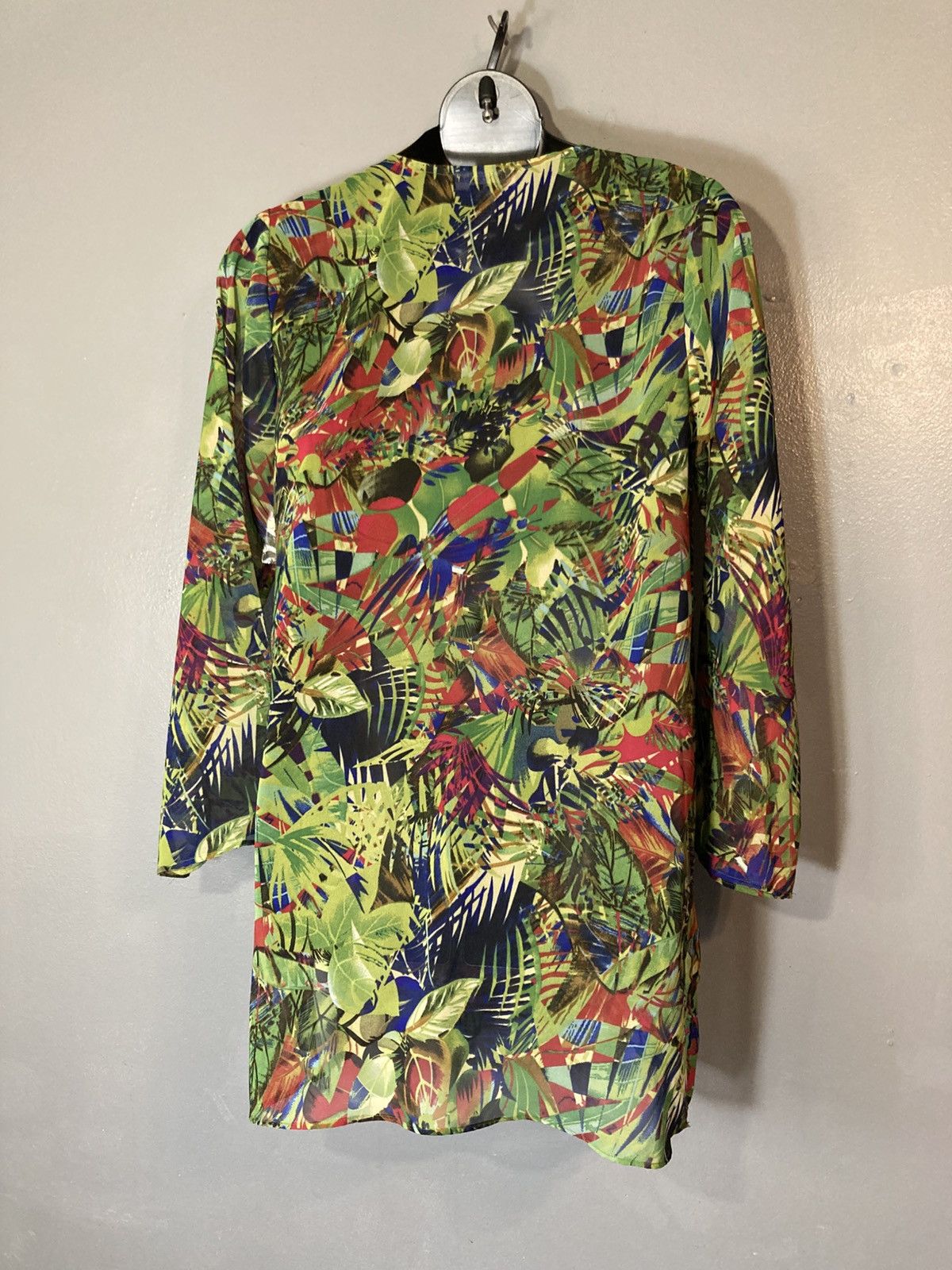 Other Mix Nouveau green tropical sheer coverup/tunic NWT Size XL / US 12-14 / IT 48-50 - 7 Thumbnail
