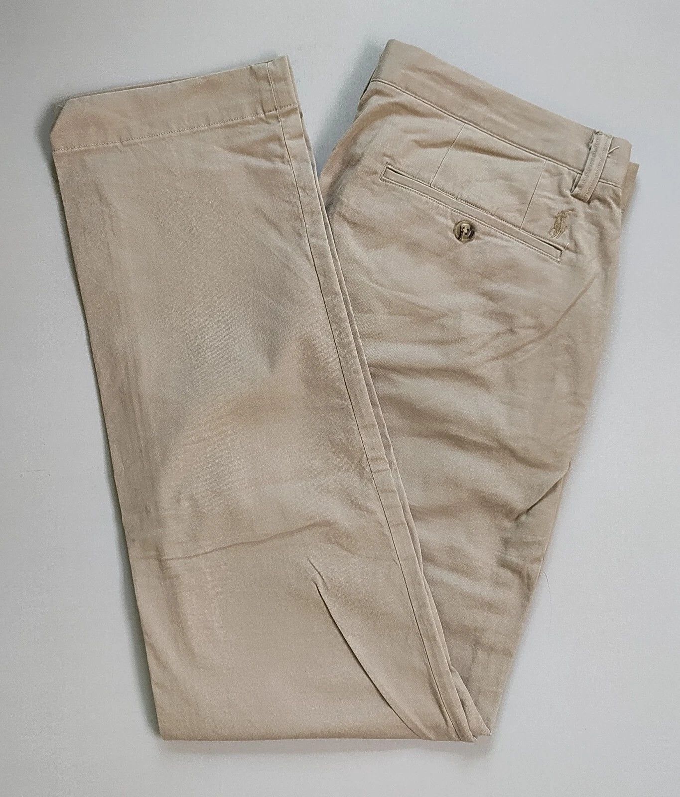 Polo Ralph Lauren Polo Ralph Lauren Stretch Straight Fit Chino Pant FTP 0159 Size US 31 - 11 Thumbnail