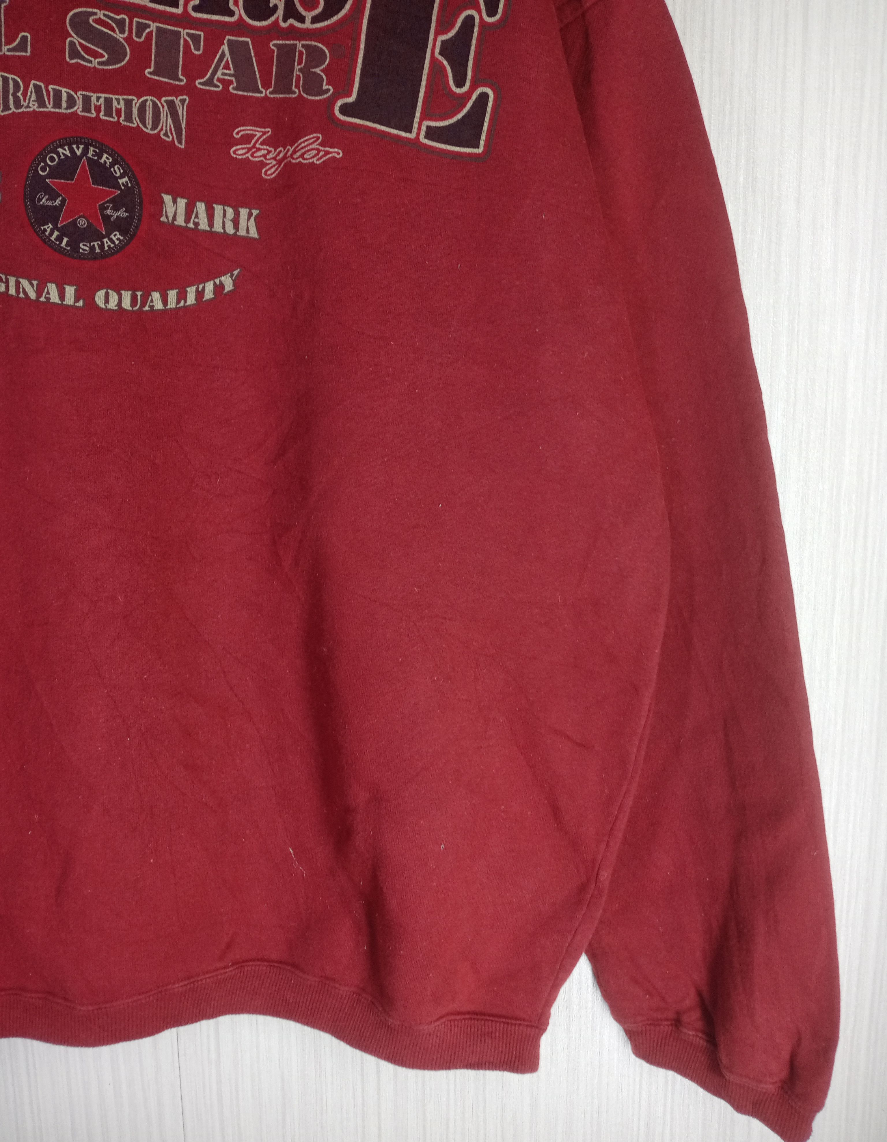 Converse Vintage 90s Converse All Star Chuck Taylor Sweatshirt Size US XL / EU 56 / 4 - 5 Thumbnail