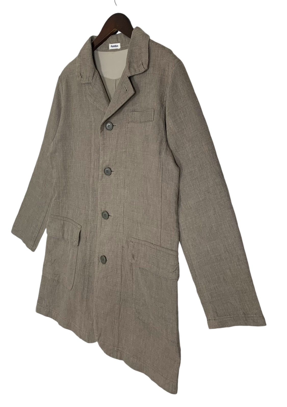 Designer Issey Miyake Plantation Designer JapaneseBrand LongJacket Size M / US 6-8 / IT 42-44 - 4 Thumbnail