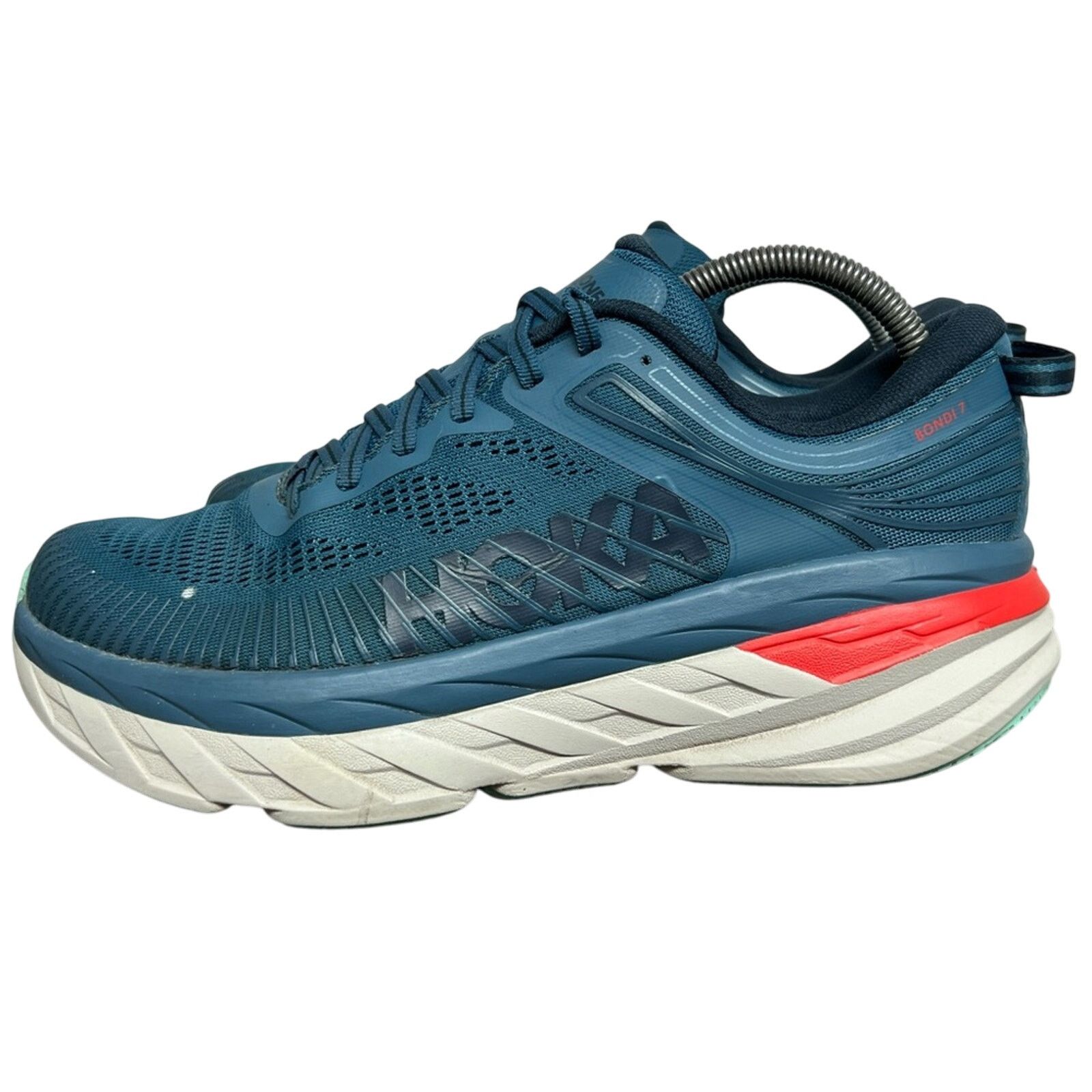 Hoka Hoka One One Mens Bondi 7 Running Shoes Sneakers SZ 9 CLEAN Size US 9 / EU 42 - 1 Thumbnail