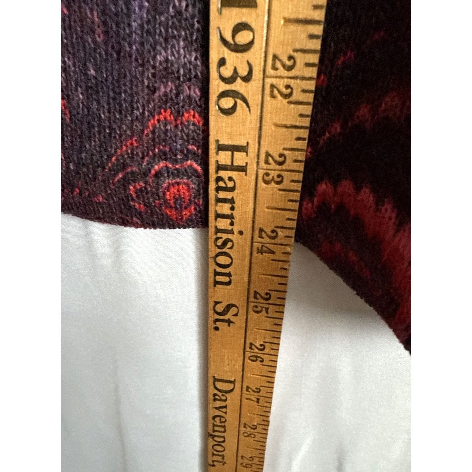 Vintage Nally And Millie Paisley Sweater Womens L USA Artsy Short Sleeve Size L / US 10 / IT 46 - 4 Thumbnail