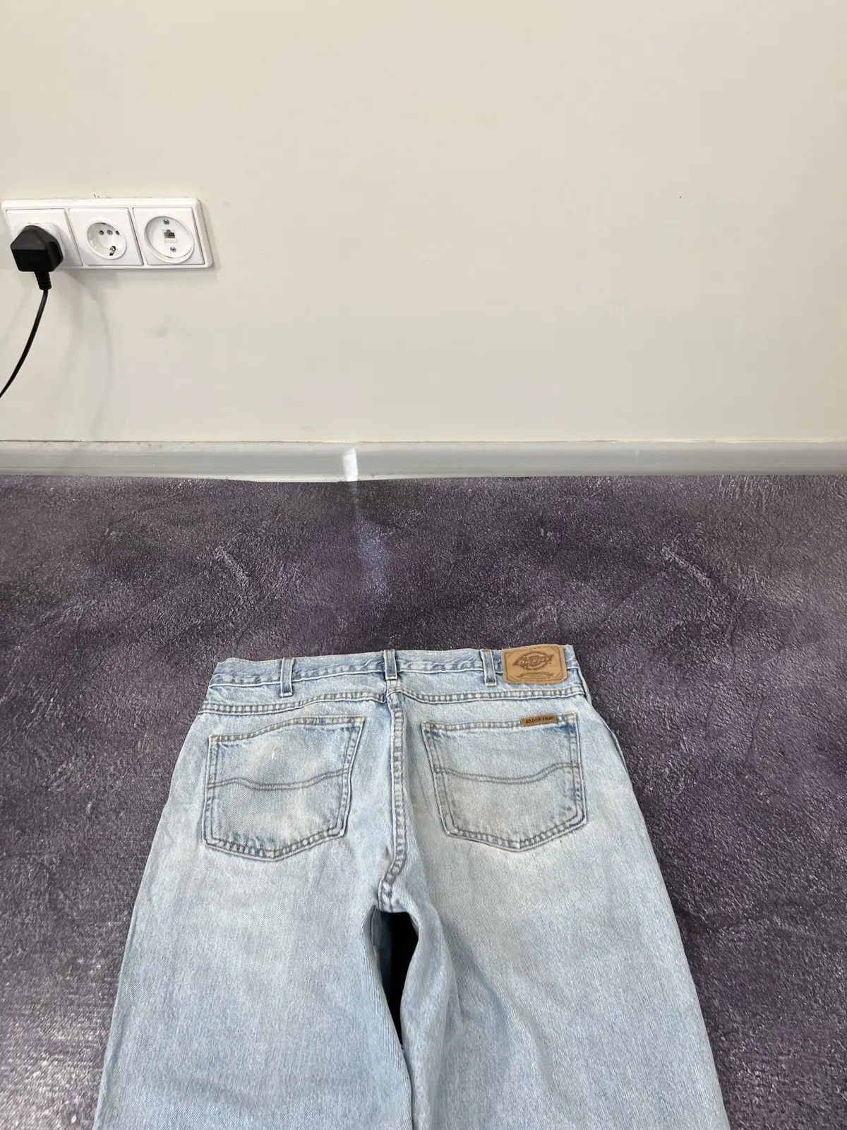 Dickies Vintage Dickies Faded Light Blue USA Denim Hype Jeans Size US 34 / EU 50 - 5 Thumbnail