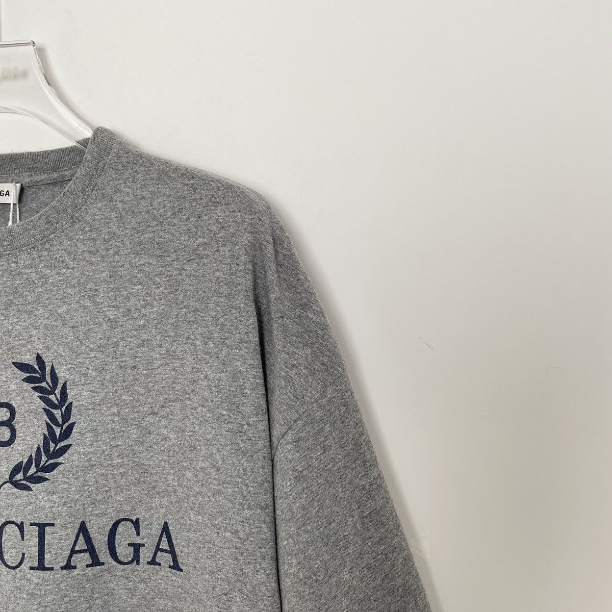Balenciaga Balenciaga Logo Wheat Printed Short Sleeve T-Shirt K26WX Size XS / US 0-2 / IT 36-38 - 5 Thumbnail