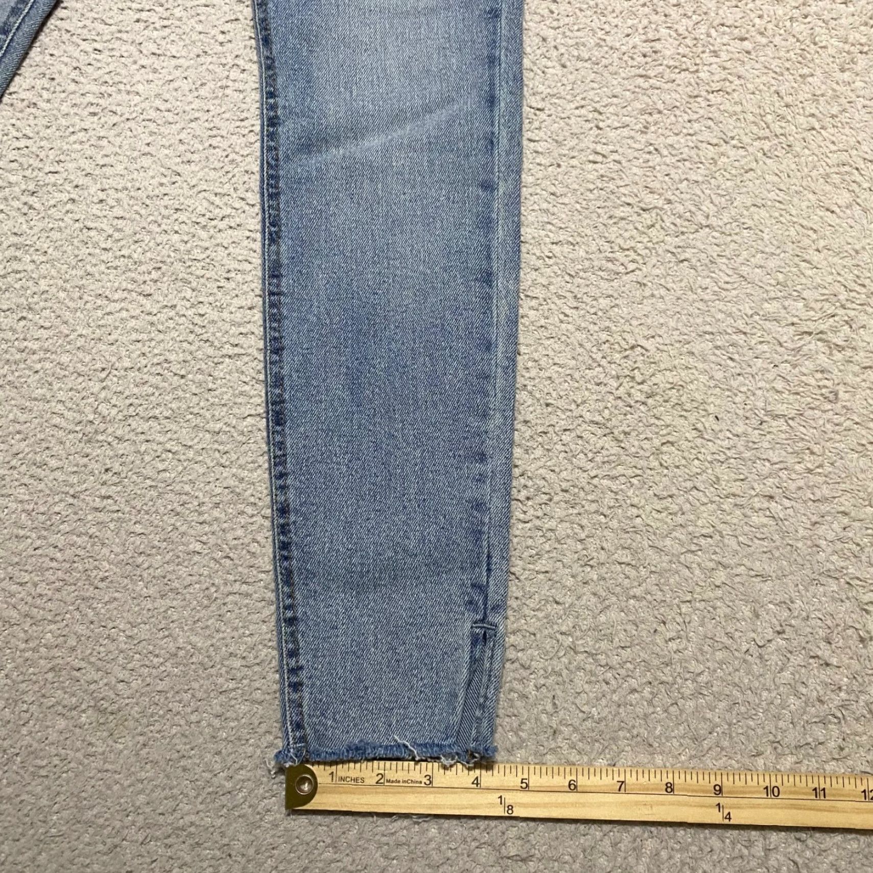 Vintage Kensie Jeans Womens Jeans Blue Denim Medium Wash High Rise Skinny Distressed 4 Pocket 5-Pocket Design Size 27" / US 4 / IT 40 - 5 Thumbnail